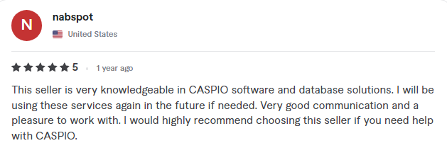 caspio developer